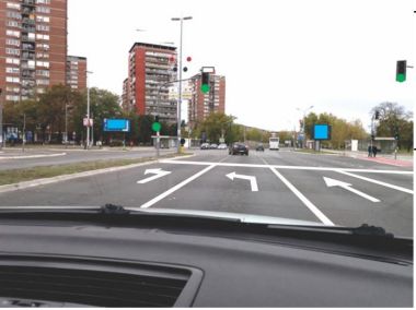 horizontalna saobraćajnica